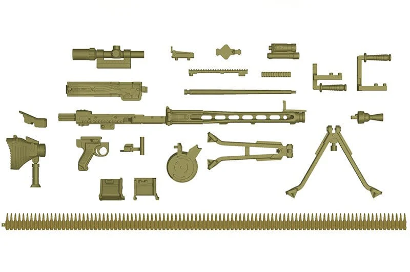 TomyTec Little Armory 1/12 LA064 MG3 KWS Type - Image 8