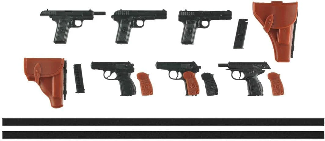 TomyTec Little Armory 1/12 LA085 Tokarev Pistol & Makarov Pistol Type - Image 2