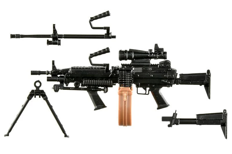Little Armory LA094 M249 Upgrade Type 1/12 Scale Accessory Set - Image 2