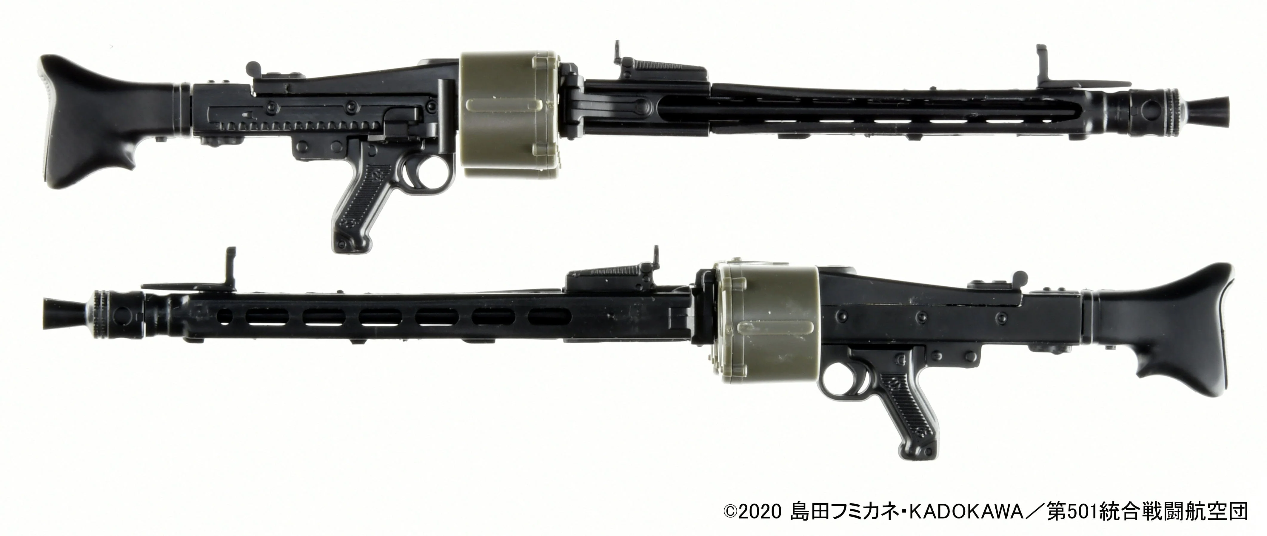 TomyTec Little Armory 1/12 LASW02 Strike Witches RtB MG42S Twin Pack - Image 2