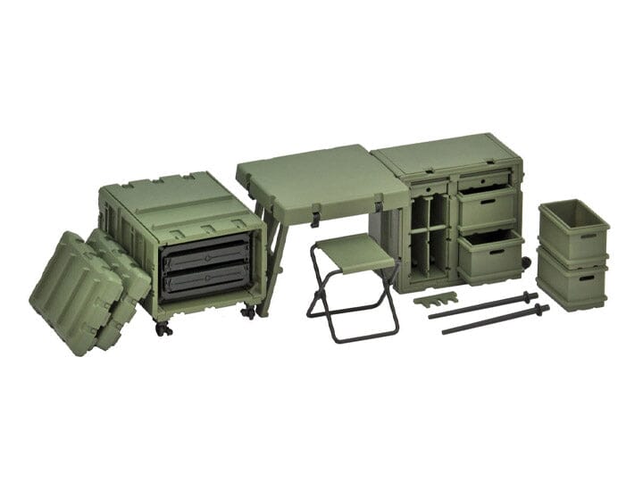 TomyTec Little Armory 1/12 LD033 Field Desk A - Image 2