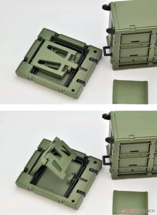 TomyTec Little Armory 1/12 LD033 Field Desk A - Image 4