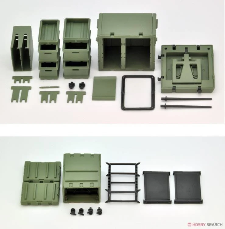 TomyTec Little Armory 1/12 LD033 Field Desk A - Image 5