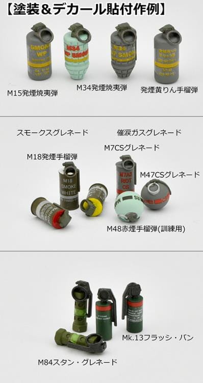 TomyTec Little Armory 1/12 LD046 Grenade Set - Image 4