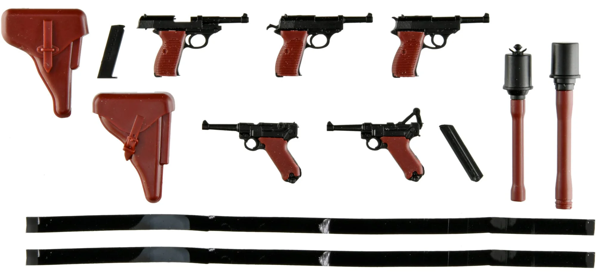 Little Armory LA097 P08 & P38 1/12 Scale Accessory Set - Image 2