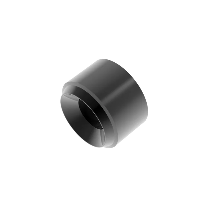 HiQ Parts Twin Pipe 2 Black 2.5mm (10pcs)