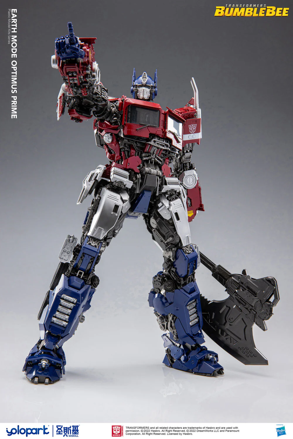 Transformers Bumblebee Earth Mode Optimus Prime Model Kit - Image 11