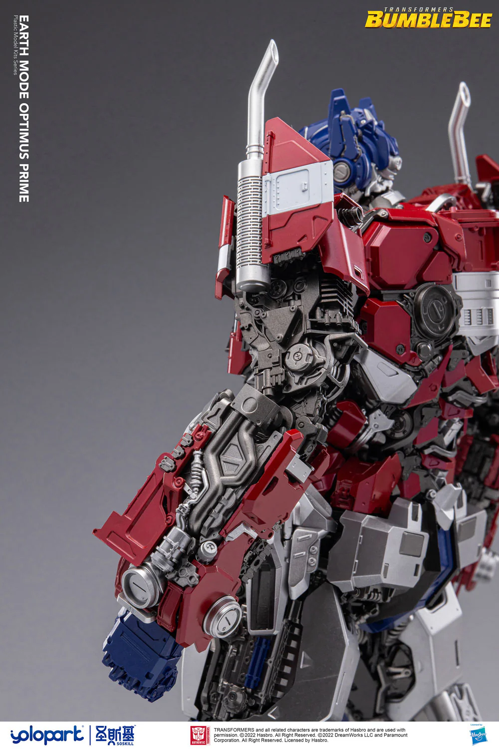 Transformers Bumblebee Earth Mode Optimus Prime Model Kit - Image 13