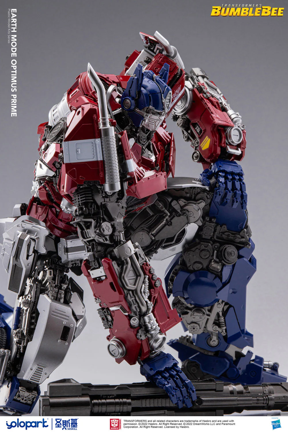 Transformers Bumblebee Earth Mode Optimus Prime Model Kit - Image 15