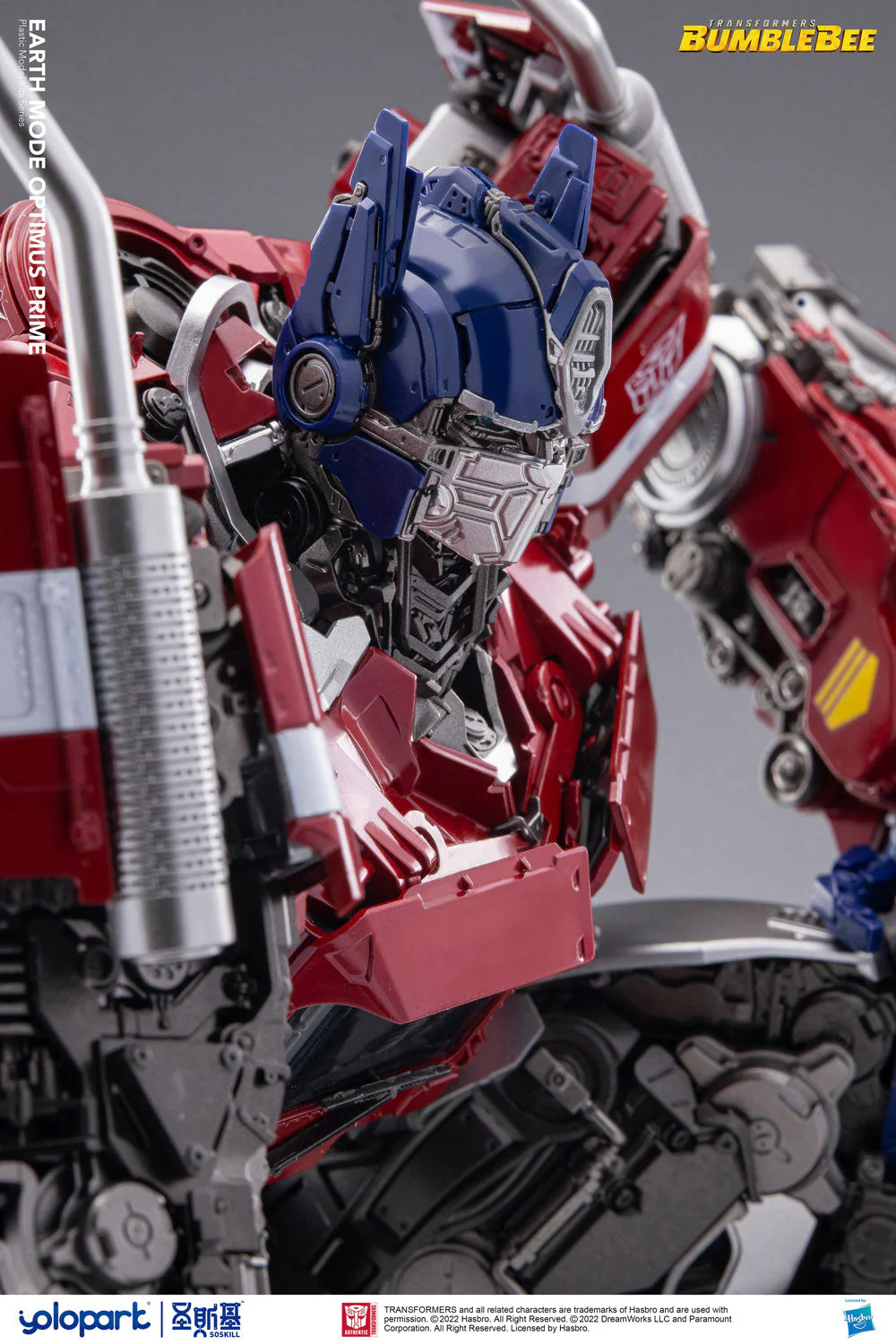 Transformers Bumblebee Earth Mode Optimus Prime Model Kit - Image 16
