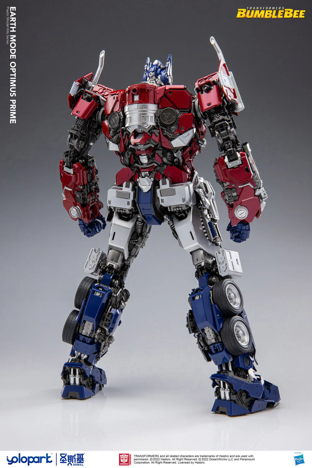Transformers Bumblebee Earth Mode Optimus Prime Model Kit - Image 2