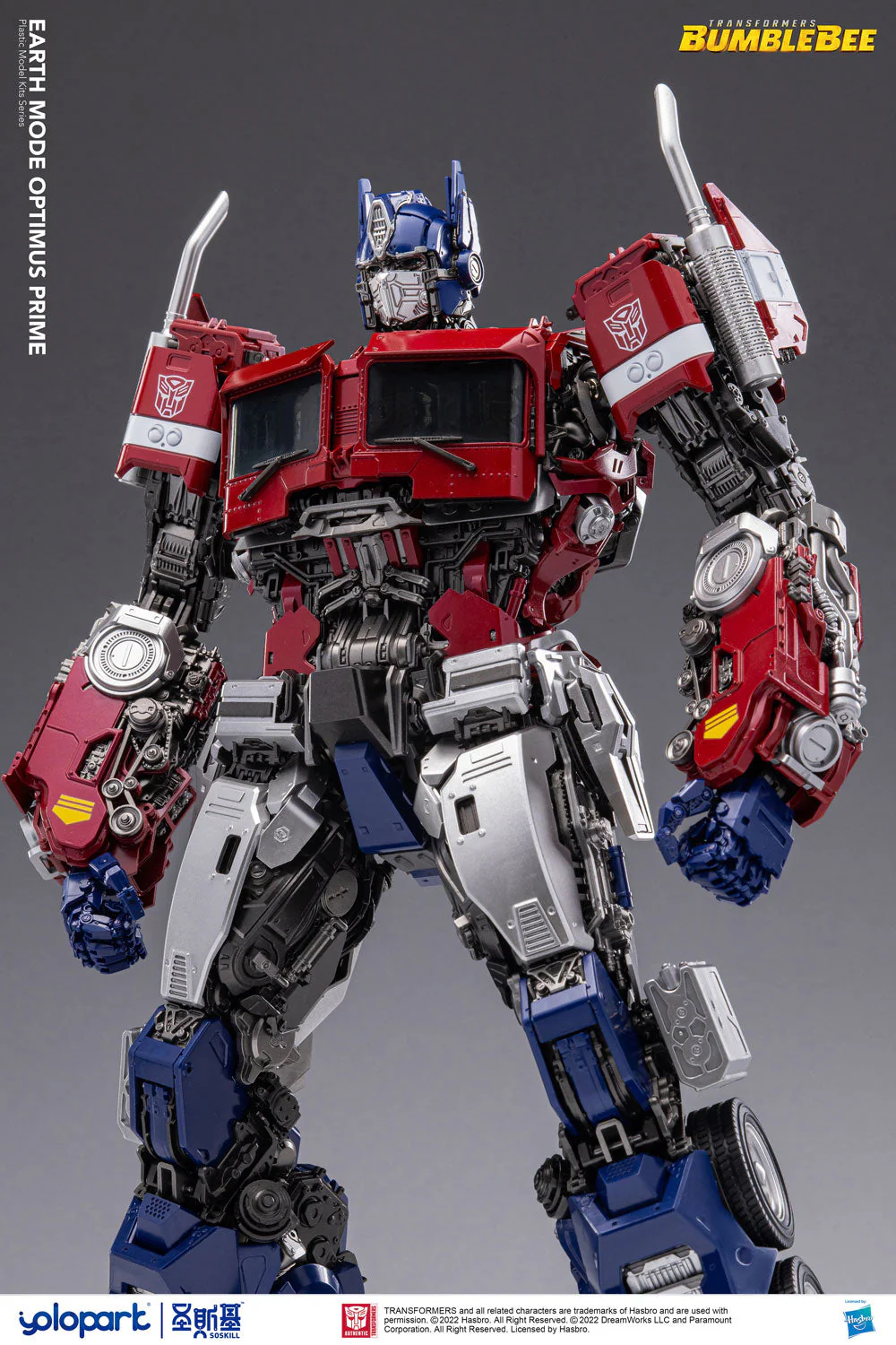 Transformers Bumblebee Earth Mode Optimus Prime Model Kit - Image 3