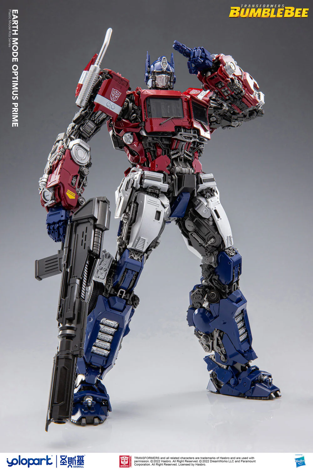 Transformers Bumblebee Earth Mode Optimus Prime Model Kit - Image 9