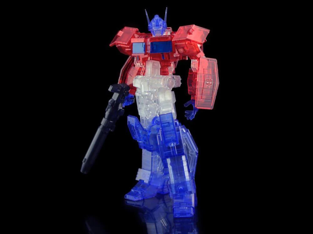 Transformers Furai Optimus Prime (IDW Clear Ver.) SDCC 2020 Exclusive Model Kit - Image 3