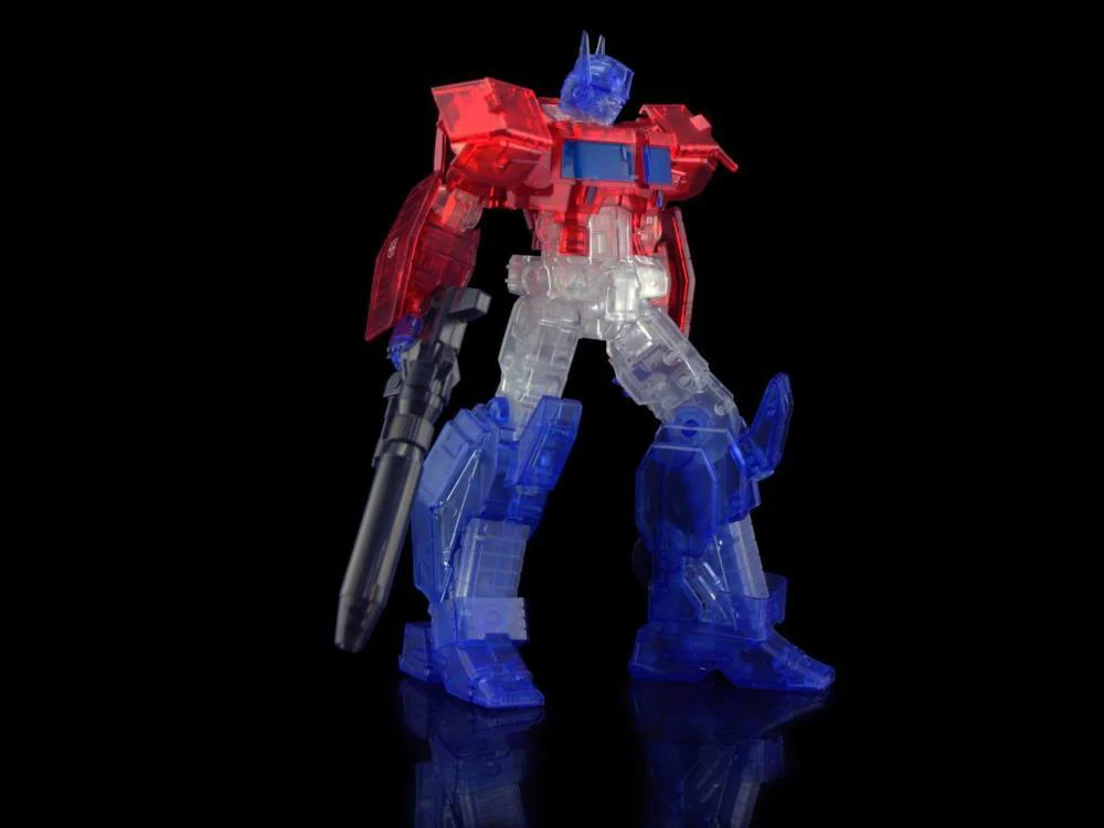 Transformers Furai Optimus Prime (IDW Clear Ver.) SDCC 2020 Exclusive Model Kit - Image 4