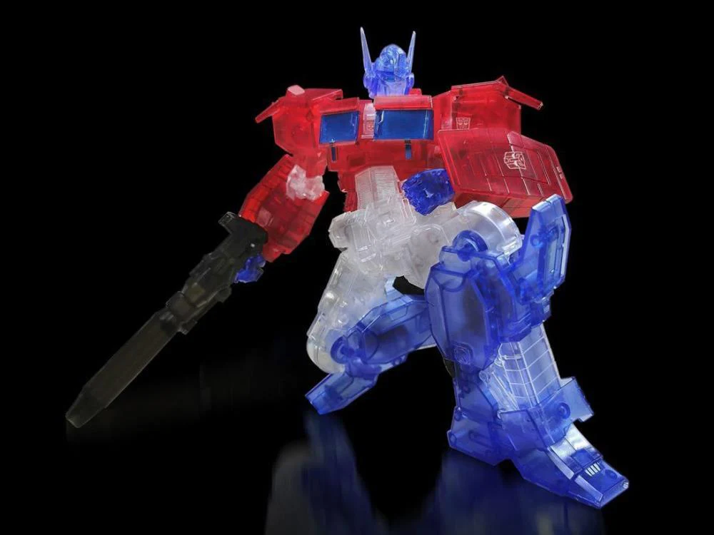 Transformers Furai Optimus Prime (IDW Clear Ver.) SDCC 2020 Exclusive Model Kit - Image 5