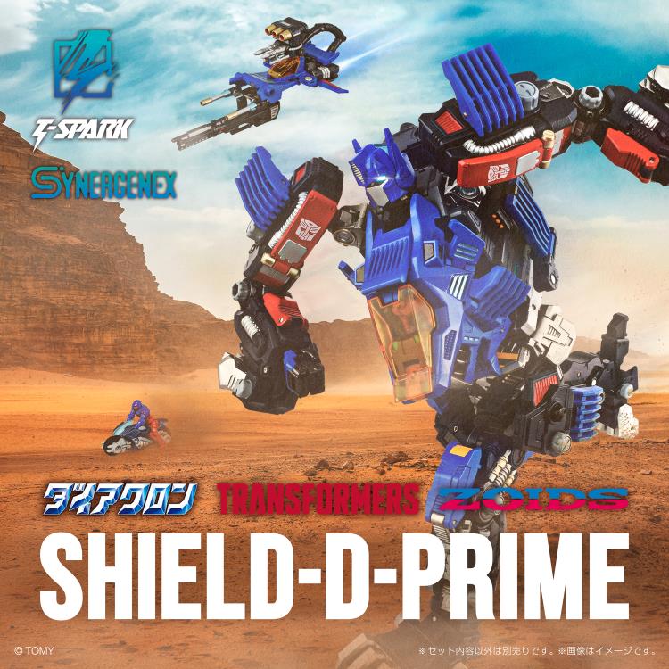Transformers x Zoids X Diaclone Synergenex Series Shield-D-Prime Action Figure - Image 2
