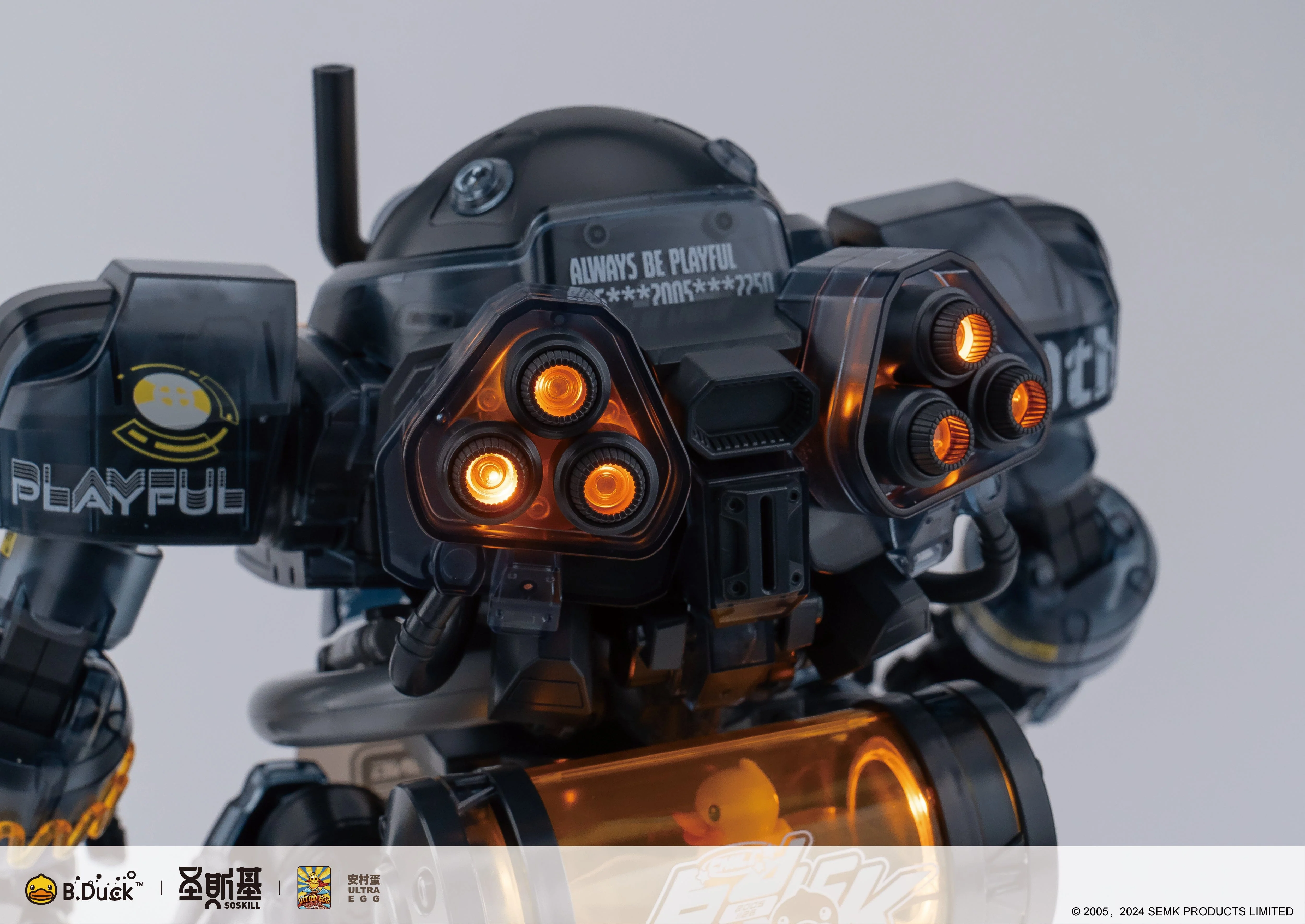 Trendy Machinery 19th Anniversary B.Duck & Spa Duck (Black Samurai Ver.) Limited Edition Model Kit - Image 18