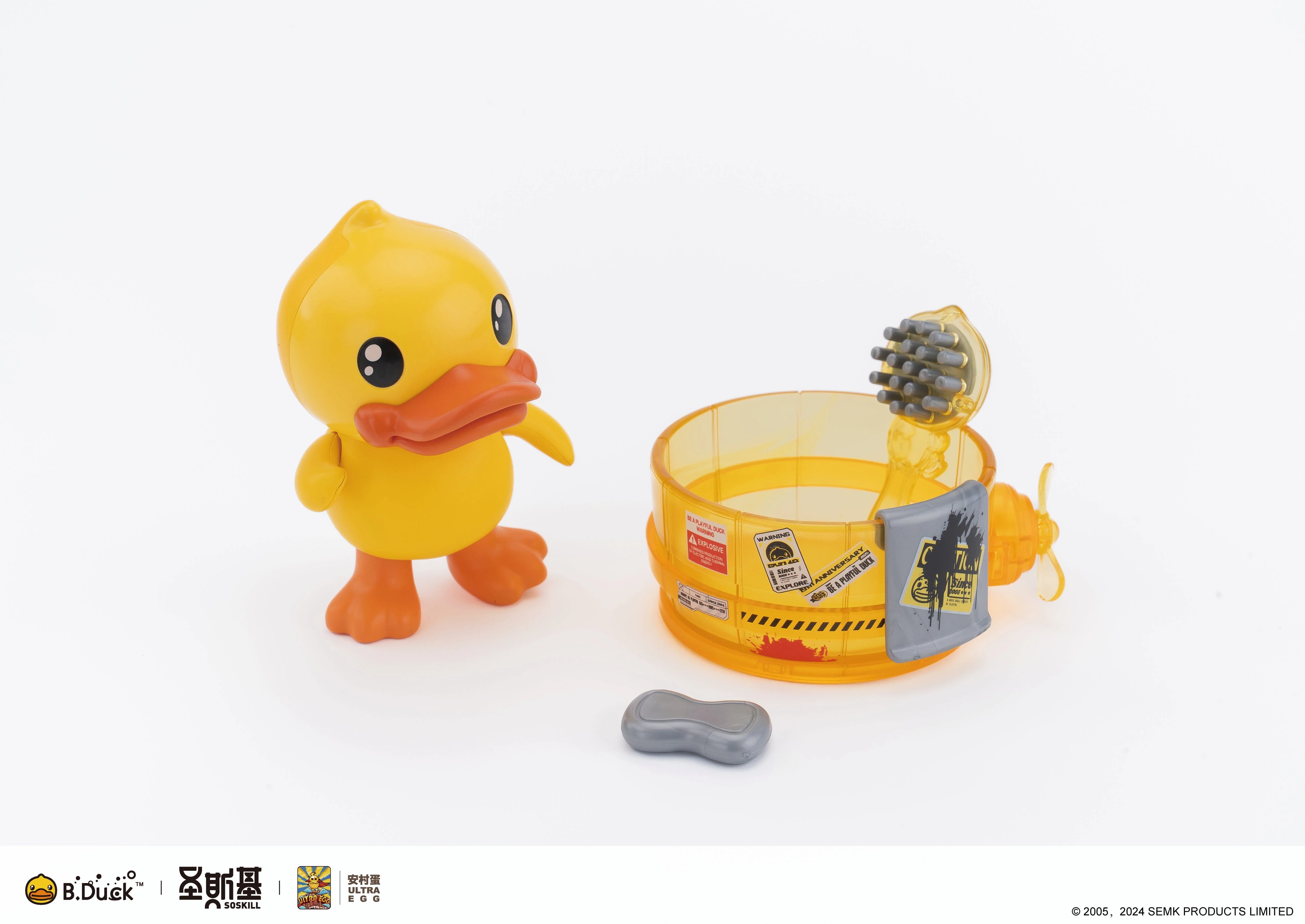Trendy Machinery 19th Anniversary B.Duck & Spa Duck (Black Samurai Ver.) Limited Edition Model Kit - Image 21