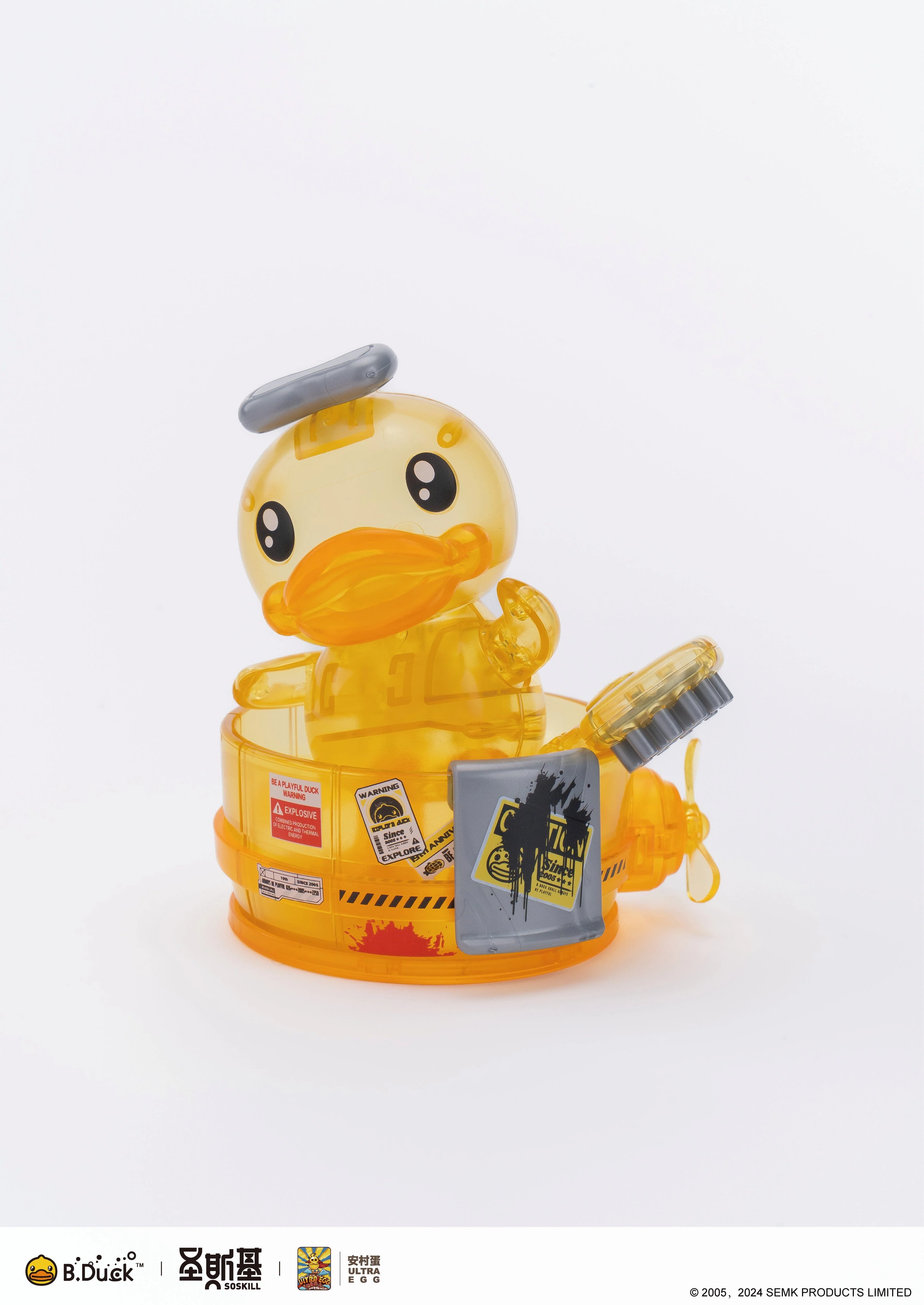 Trendy Machinery 19th Anniversary B.Duck & Spa Duck (Black Samurai Ver.) Limited Edition Model Kit - Image 22