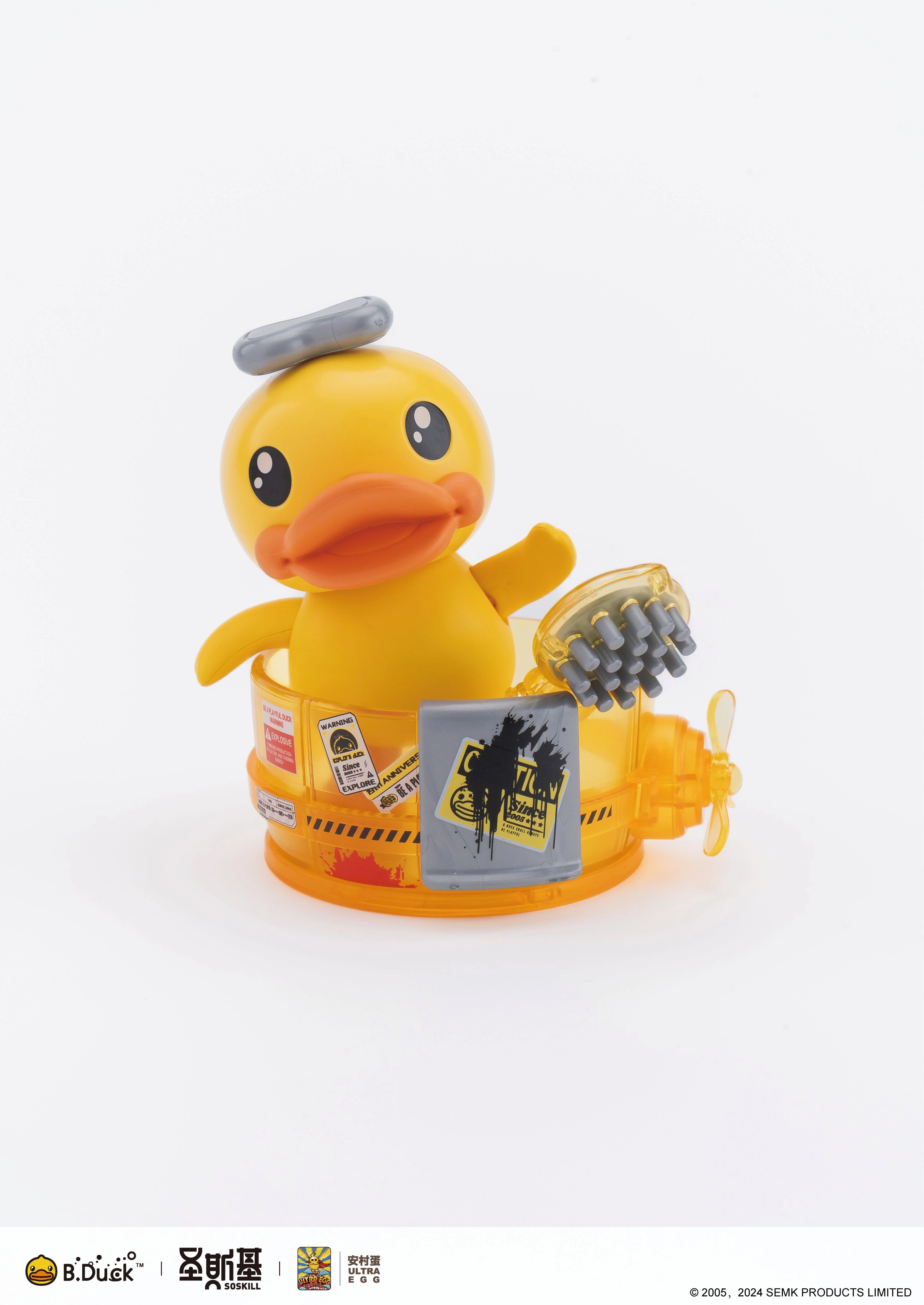 Trendy Machinery 19th Anniversary B.Duck & Spa Duck (Black Samurai Ver.) Limited Edition Model Kit - Image 24