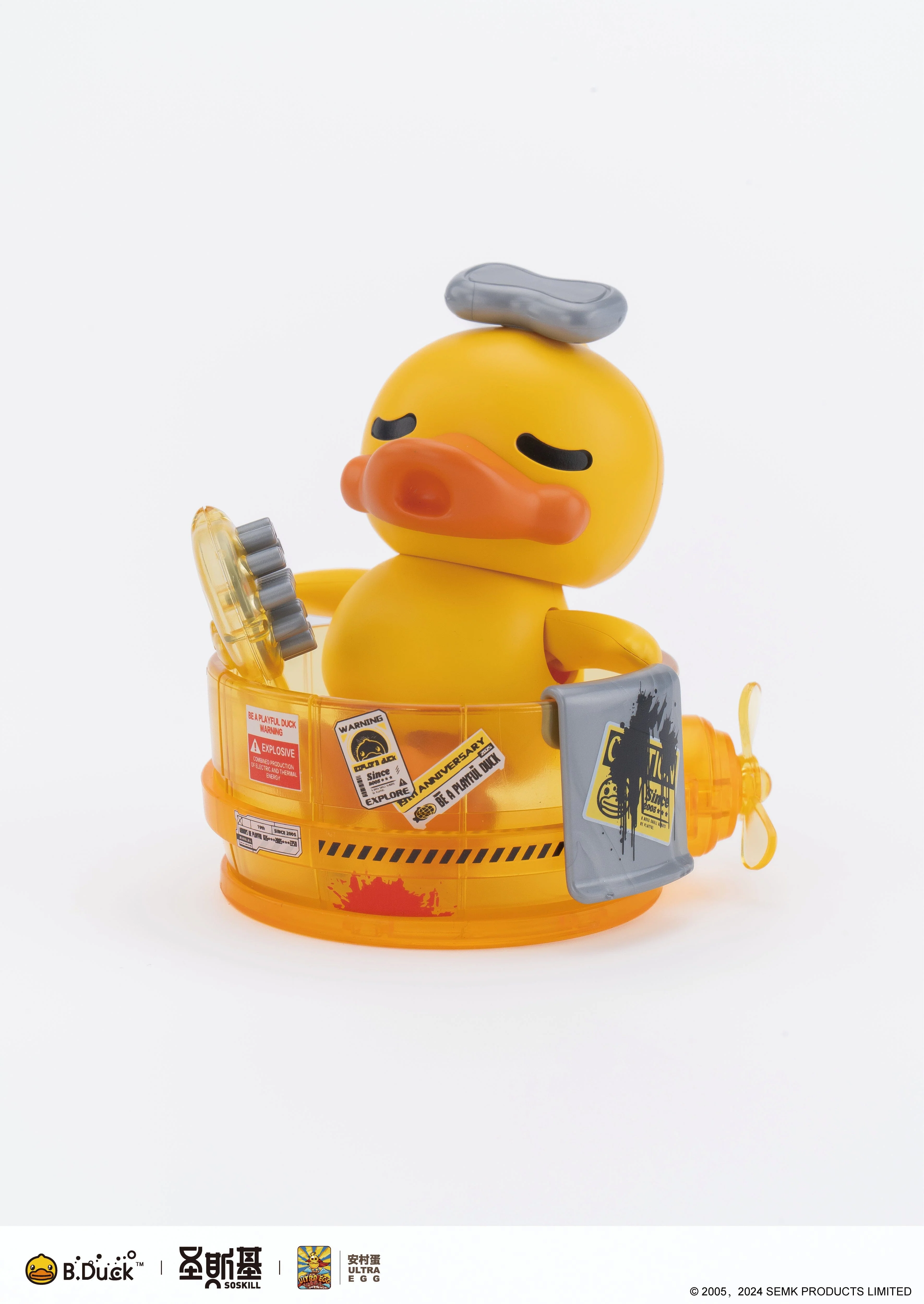 Trendy Machinery 19th Anniversary B.Duck & Spa Duck (Black Samurai Ver.) Limited Edition Model Kit - Image 28