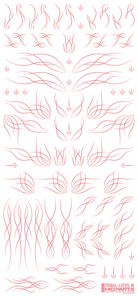 Tribal Lotus M Pastel Pink(1pc) - Image 2