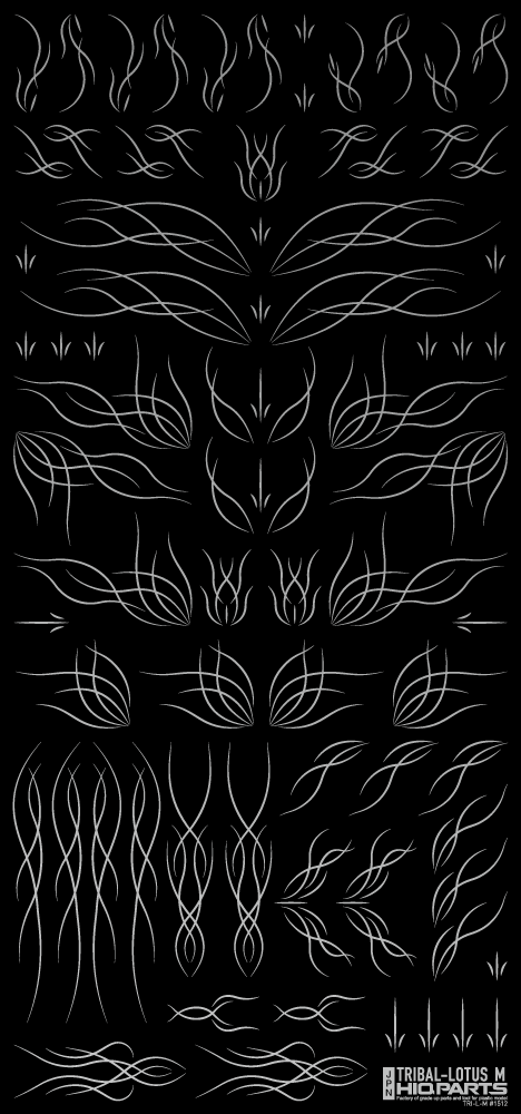 Tribal Lotus M Silver(1pc) - Image 2