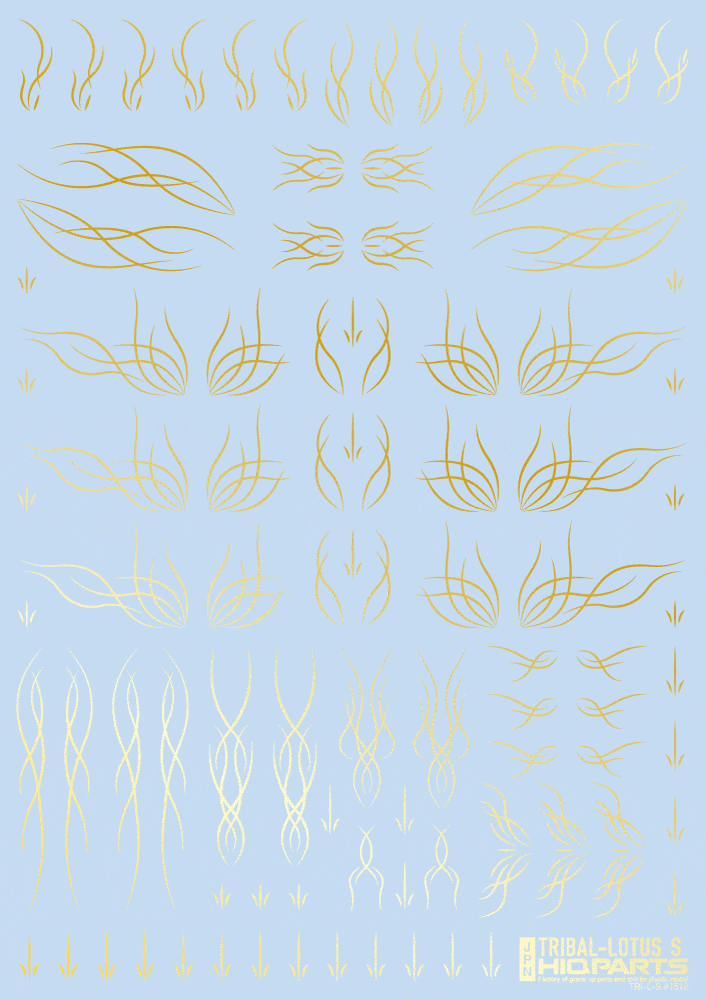 Tribal Lotus S Gold(1pc) - Image 2