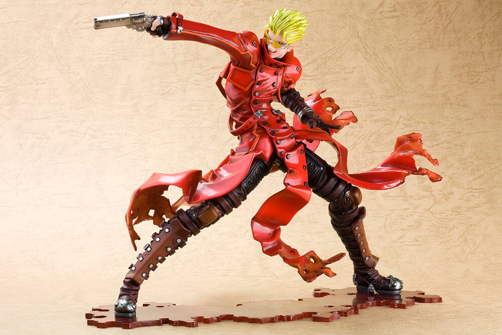Trigun Badlands Rumble ArtFX J Vash the Stampede (Renewal Package Ver.) 1/8 Scale Figure (Reissue) - Image 17