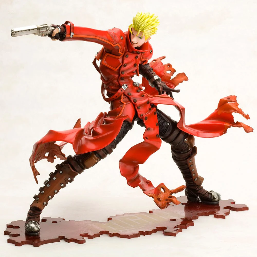 Trigun Badlands Rumble ArtFX J Vash the Stampede (Renewal Package Ver.) 1/8 Scale Figure (Reissue) - Image 2