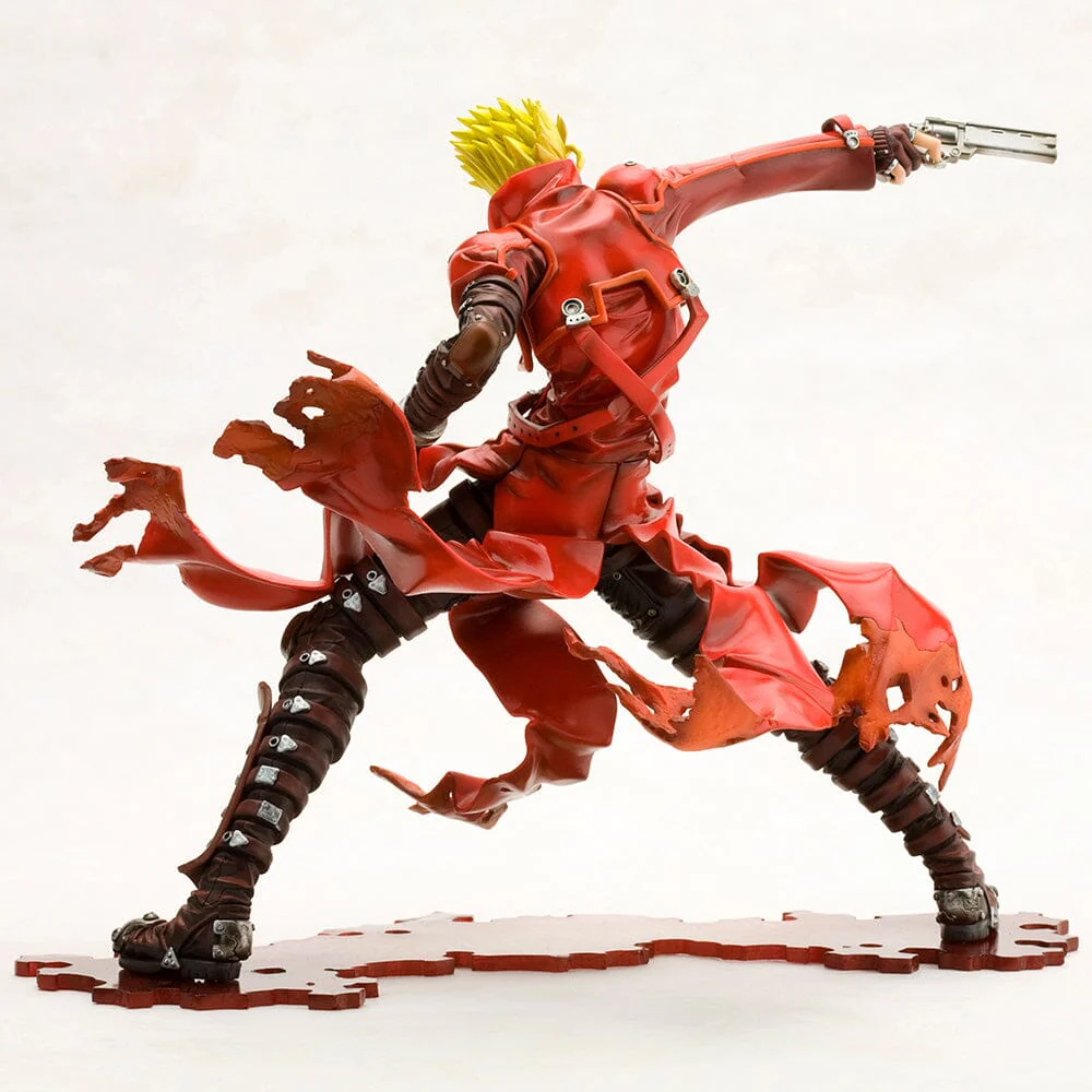 Trigun Badlands Rumble ArtFX J Vash the Stampede (Renewal Package Ver.) 1/8 Scale Figure (Reissue) - Image 3