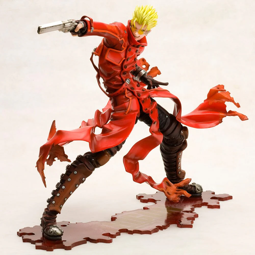 Trigun Badlands Rumble ArtFX J Vash the Stampede (Renewal Package Ver.) 1/8 Scale Figure (Reissue) - Image 6