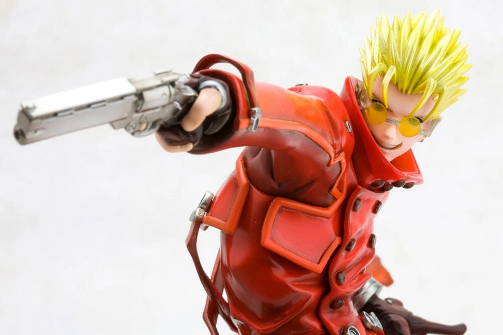 Trigun Badlands Rumble ArtFX J Vash the Stampede (Renewal Package Ver.) 1/8 Scale Figure (Reissue) - Image 7