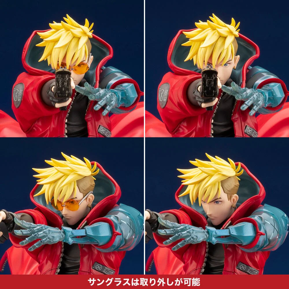Trigun ArtFX J Vash the Stampede (Stampede Ver.) 1/8 Scale Figure - Image 11