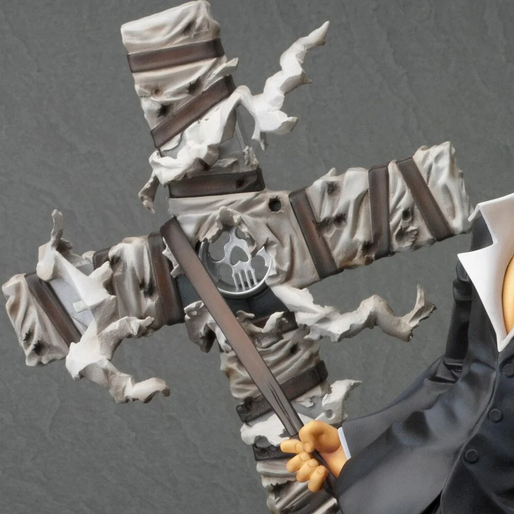 Trigun Badlands Rumble ArtFX J Nicholas D. Wolfwood (Renewal Package Ver.) 1/8 Scale Figure (Reissue) - Image 11