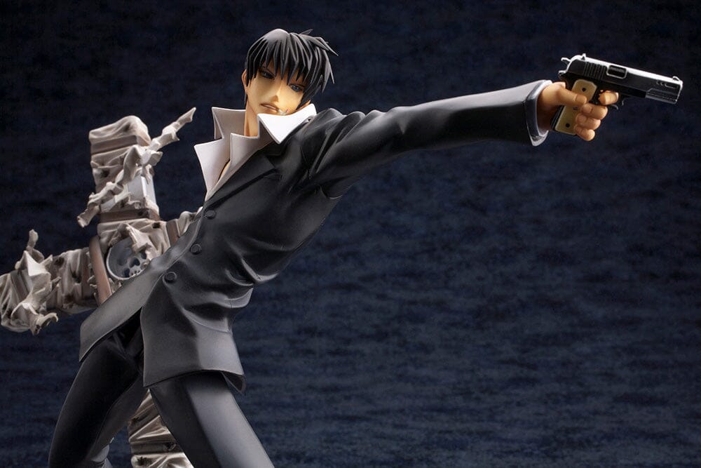 Trigun Badlands Rumble ArtFX J Nicholas D. Wolfwood (Renewal Package Ver.) 1/8 Scale Figure (Reissue) - Image 4
