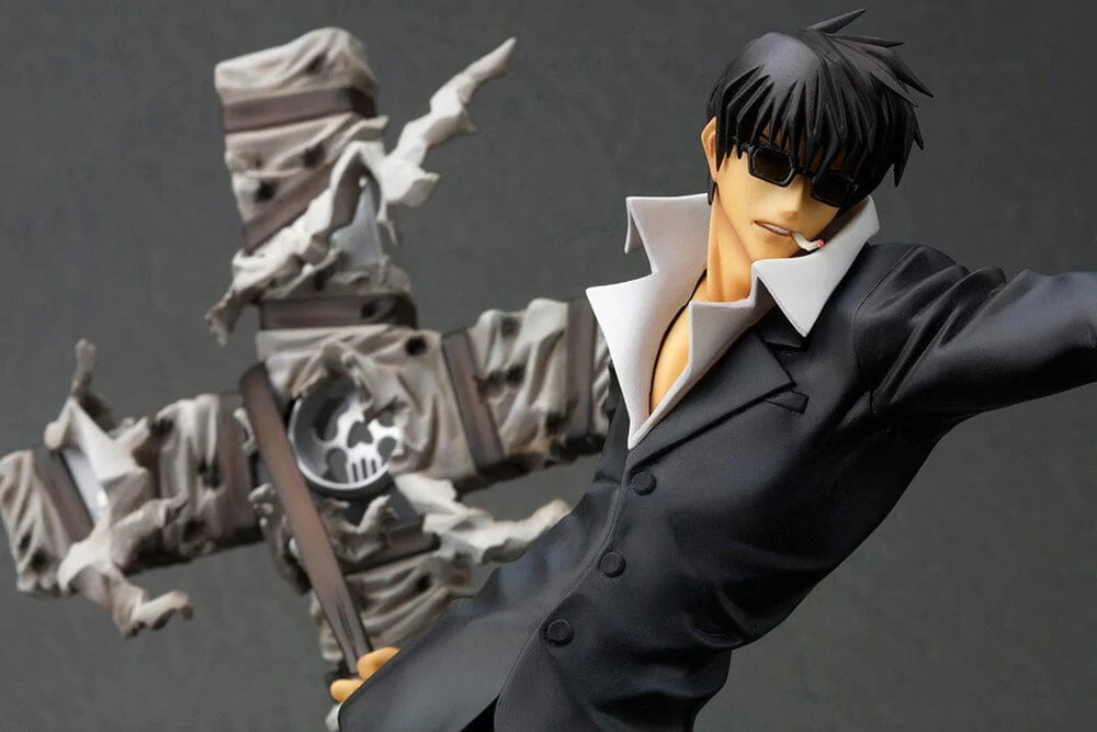 Trigun Badlands Rumble ArtFX J Nicholas D. Wolfwood (Renewal Package Ver.) 1/8 Scale Figure (Reissue) - Image 7