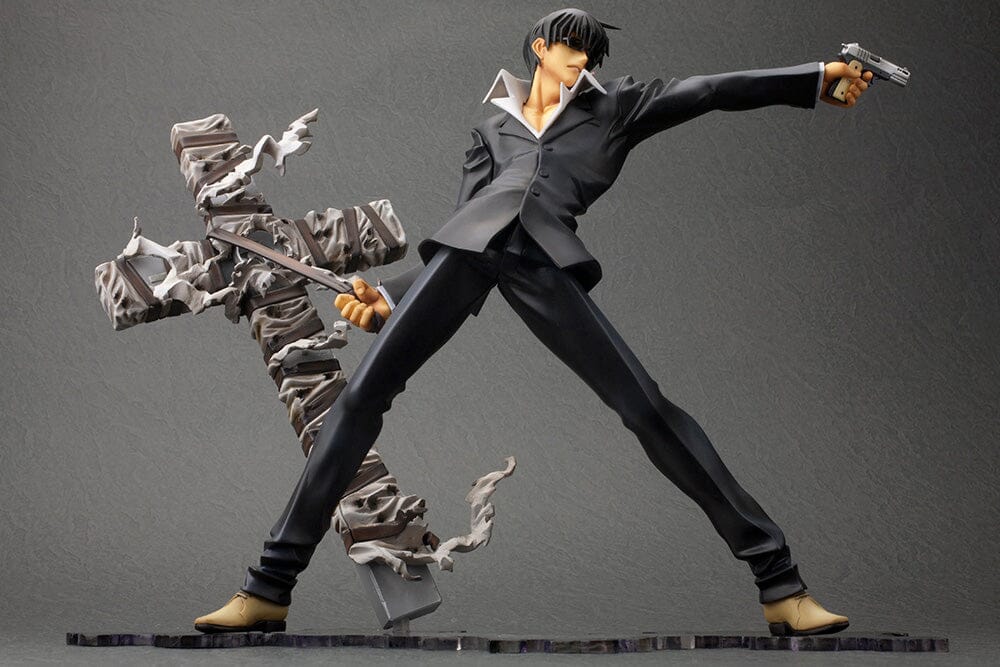 Trigun Badlands Rumble ArtFX J Nicholas D. Wolfwood (Renewal Package Ver.) 1/8 Scale Figure (Reissue) - Image 8