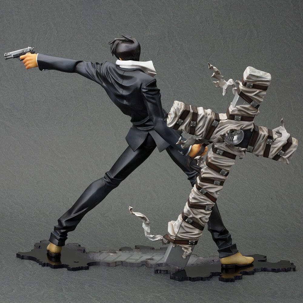 Trigun Badlands Rumble ArtFX J Nicholas D. Wolfwood (Renewal Package Ver.) 1/8 Scale Figure (Reissue) - Image 9
