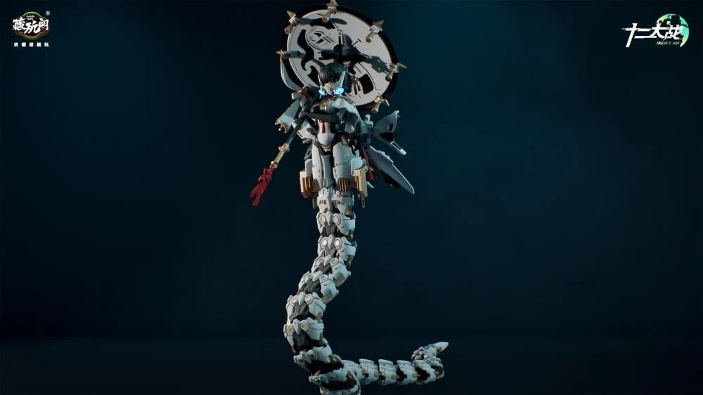 Twelve's War Serpent Girl Samael 1/12 Scale Model Kit - Image 10