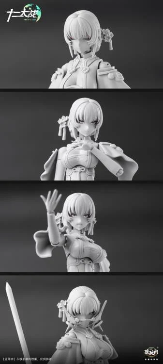 Twelve's War Serpent Girl Samael 1/12 Scale Model Kit - Image 18