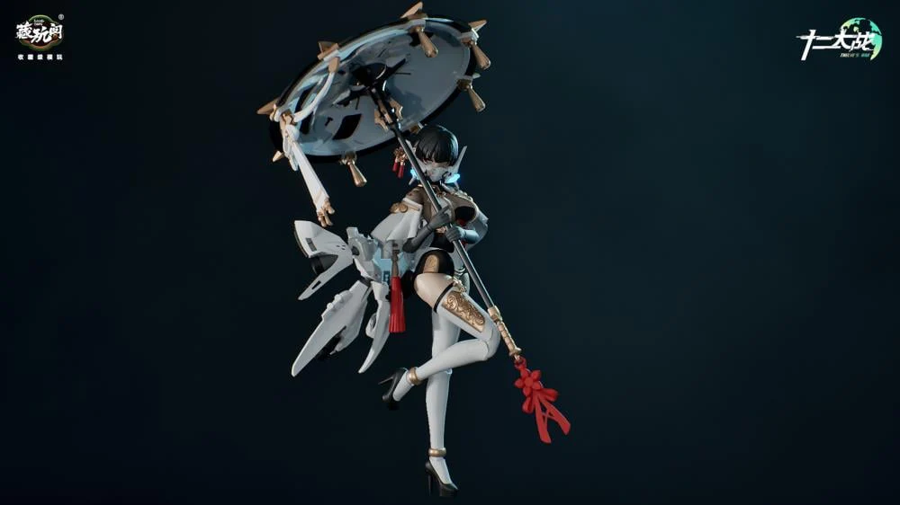 Twelve's War Serpent Girl Samael 1/12 Scale Model Kit - Image 2