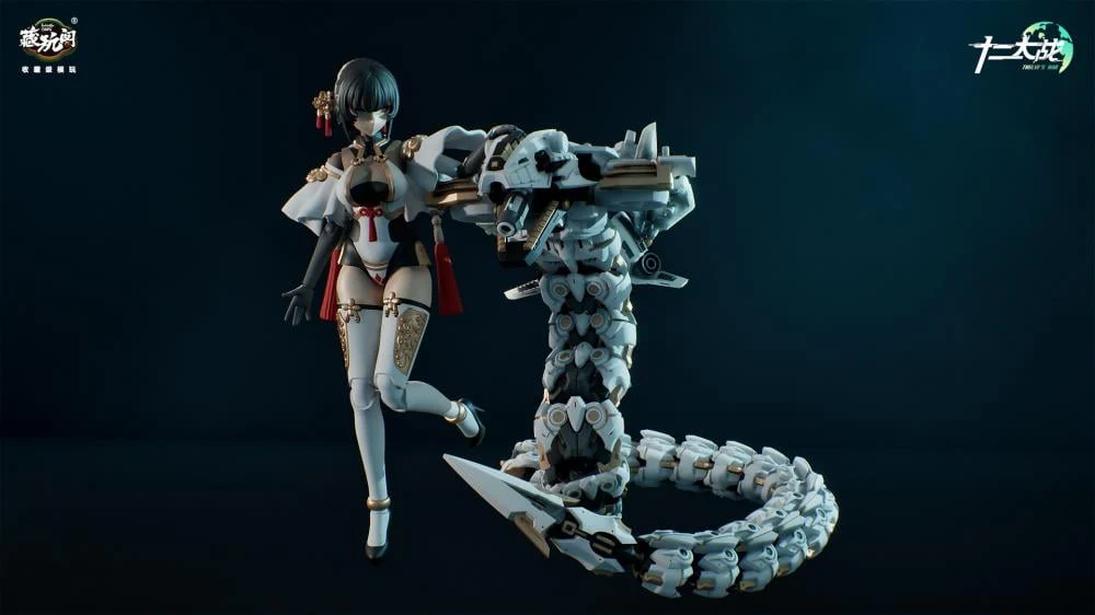 Twelve's War Serpent Girl Samael 1/12 Scale Model Kit - Image 6