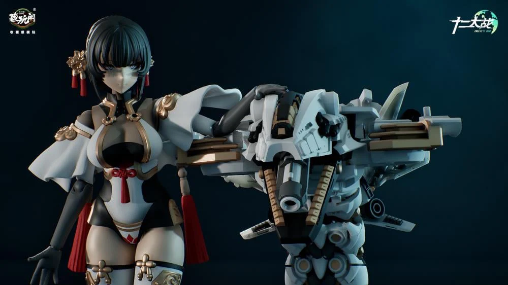 Twelve's War Serpent Girl Samael 1/12 Scale Model Kit - Image 7