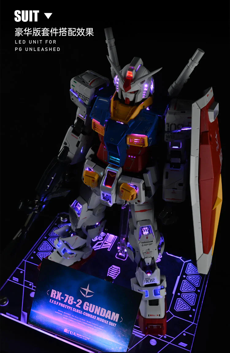 UA Workshop LED Set for PG Unleashed RX-78-2 (Deluxe Version) - Image 23