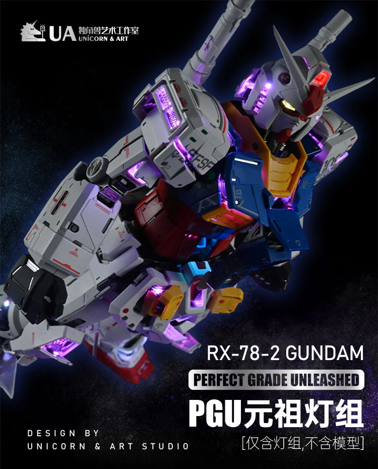 UA Workshop LED Set for PG Unleashed RX-78-2 (Deluxe Version) - Image 4