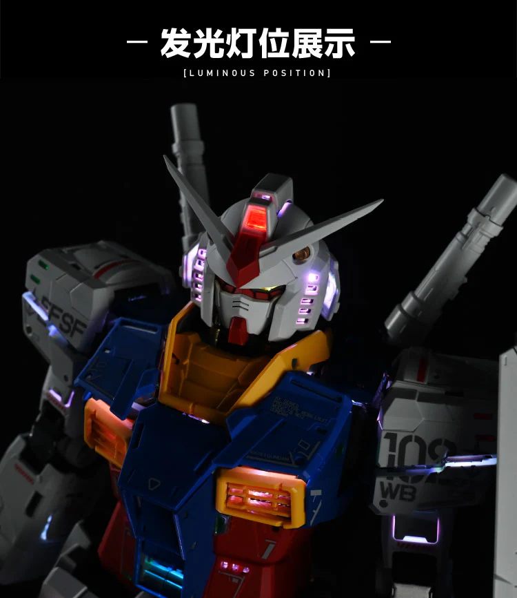 UA Workshop LED Set for PG Unleashed RX-78-2 (Deluxe Version) - Image 8