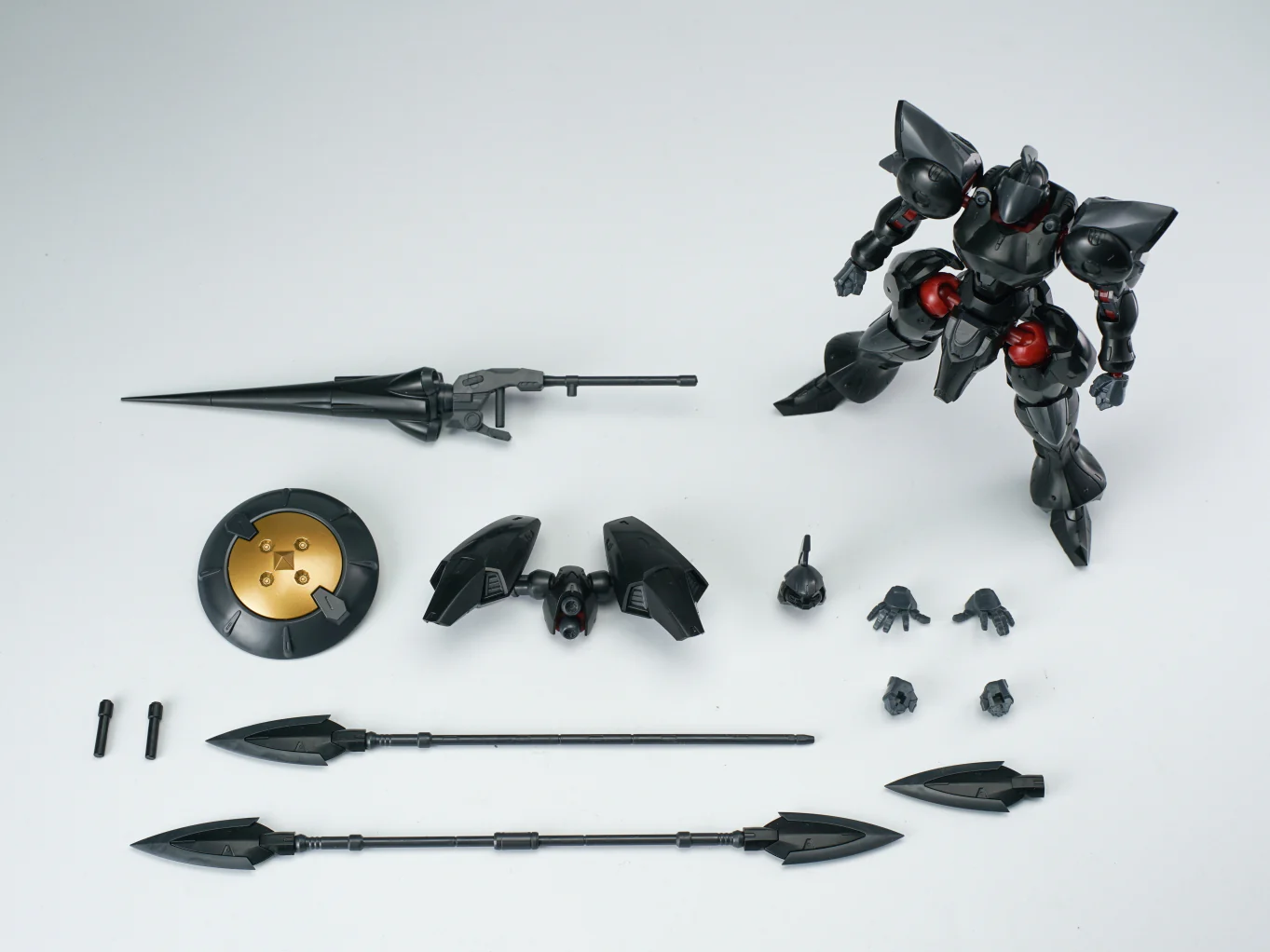 Ultra Action Trooper Series Actaeon (Royal Black Ver.) 1/144 Scale Model Kit - Image 10