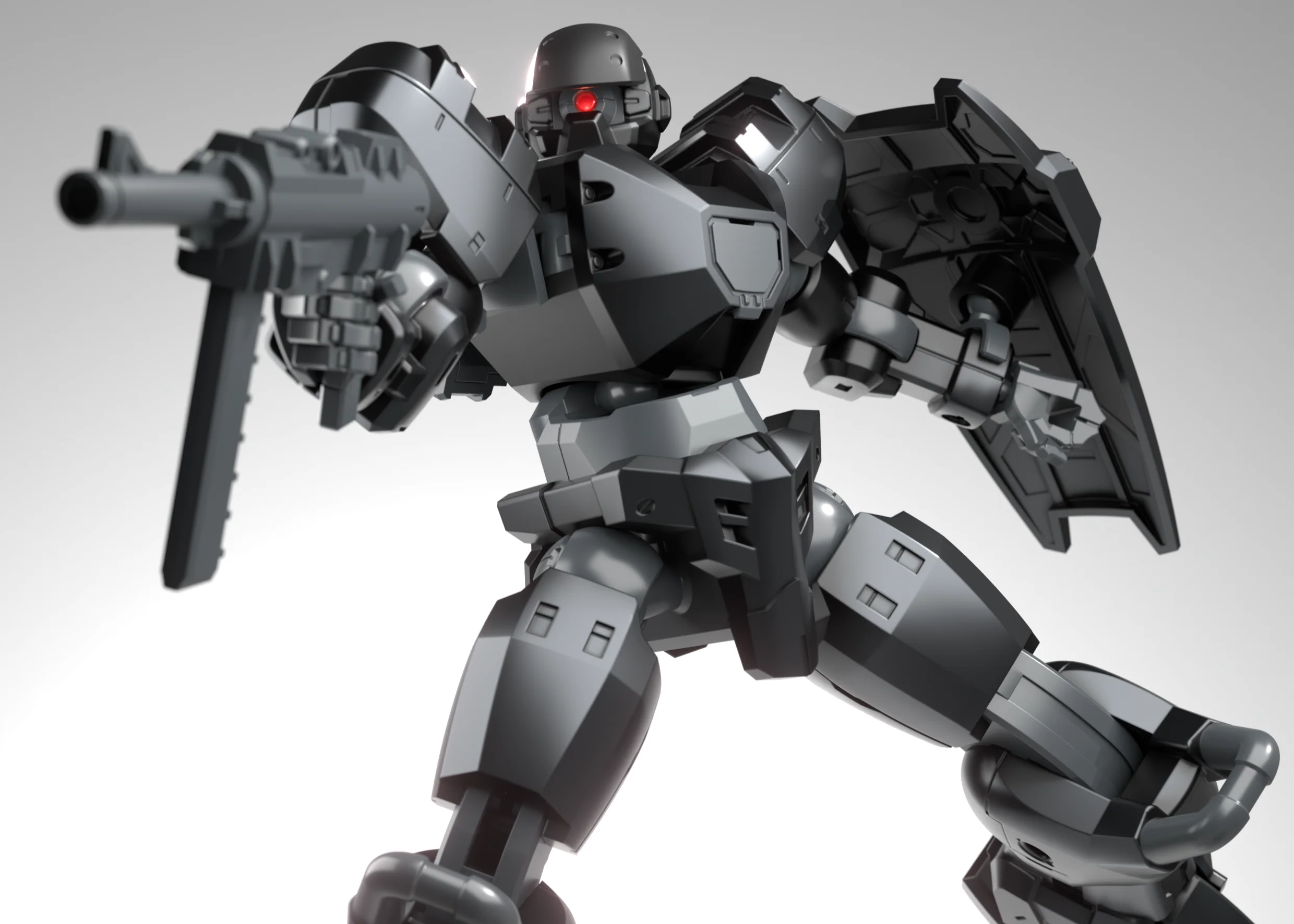 Ultra Action Trooper Series Stag (Black Ver.) 1/144 Scale Model Kit